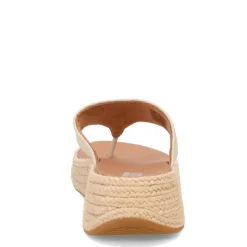 Women's FitFlop, F-Mode Espadrille Glitz Thong Sandal