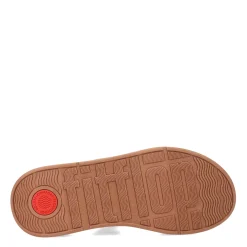 Women's FitFlop, F-Mode Woven Flatform Toe Post Sandal