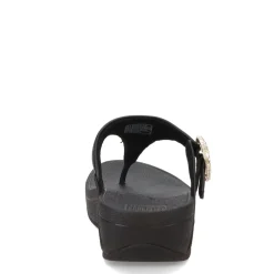 Women's FitFlop, Lulu Crystal Buckle Thong Sandal