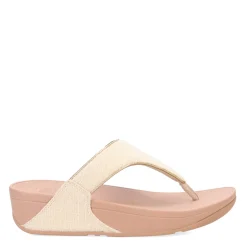 Women's FitFlop, Lulu Shimmerweave Thong Sandal